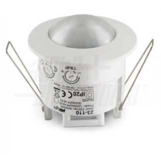 SENSORE PIR INCASS.230VAC BIANCO IP20 - ALP 23-110