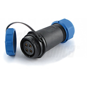 CONNETTORE CIRC.IP68 SP21 FEMMINA 4P30A - ALP 44-60