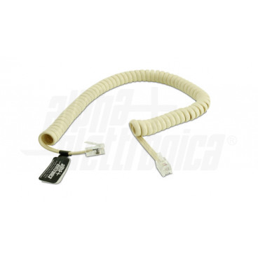 CAVO SPIRAL.MODUL. 4P4C AVORIO2.1M POL - ALP 94-720AB