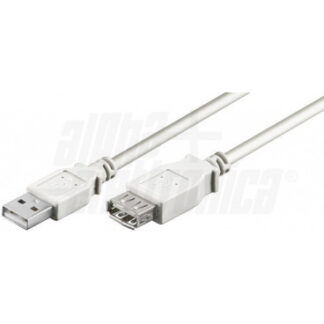 CAVO SP USB A-PR USB A 2.0 5MBIANCO PB - ALP 95-601/5WB