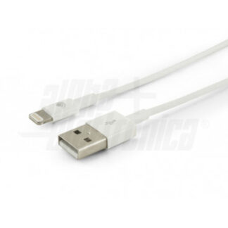 CAVO USB-A LIGHTN.C89 M/M 1M BIANCO MFI - ALP 95-664/4W