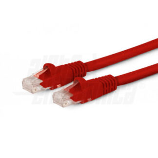 CAVO PATCH CAT6 3M U/UTP ROSSOCU PB - ALP 95-708/03RB