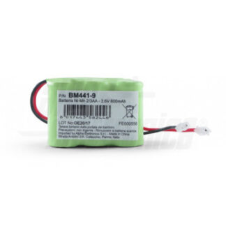 BATT.2/3AA NI-MH 3.6V 600MA CONN.UNIV. - ALP BM441-9