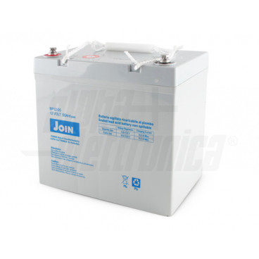 BATTERIA PIOMBO AGM 12V 55AH FIS.VITE - ALP BP12-55