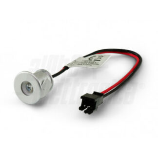 MINI SPOT LED 12V PLAS.SILVER3000K - ALP JO388/020WW