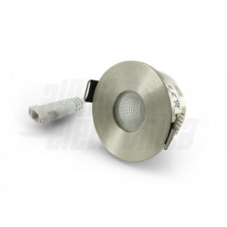 FARETTO LED 5W 4000K ACCIAIO ALIM.INCL. - ALP JO390/019SNW