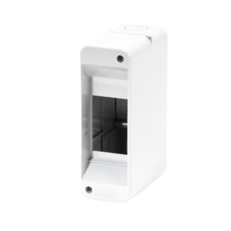 centralino protetto senza porta - pareti con centrini di foratura - predisposto per alloggiamento morsettiere - 2m ip40 - GEW GW40022
