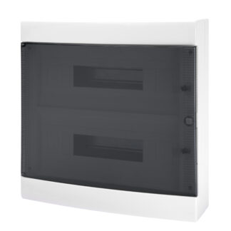 centralino da arredo con pareti lisce - predisposto per alloggiamento morsettiere - (18x2) 36m ip40 - GEW GW40049