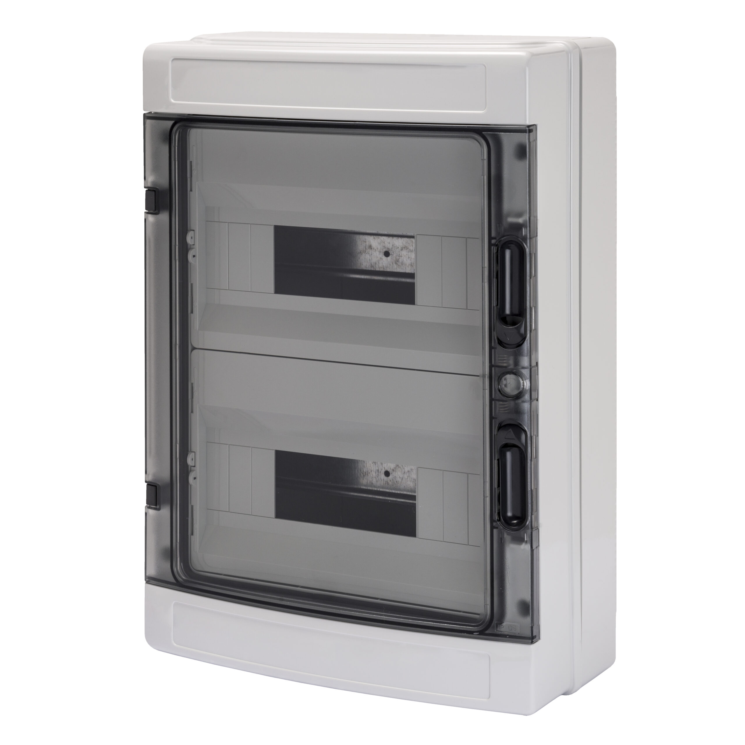quadro di distribuzione con pannelli finestrati e telaio estraibile - predisposto per alloggiamento morsettiere - (12x2) 24m ip65 - GEW GW40104
