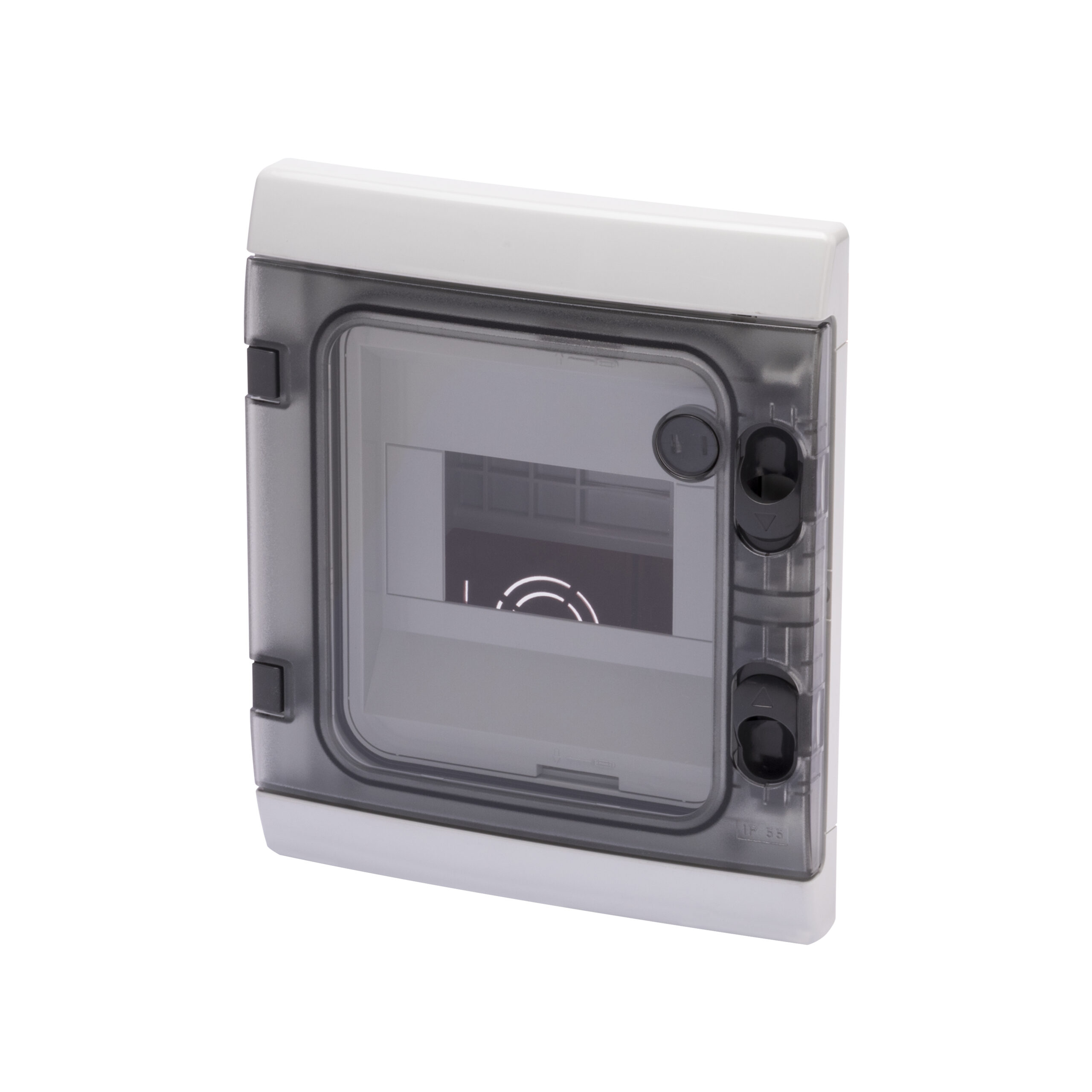 centralino componibile da incasso - stagno - 6 moduli - ip55 grigio ral 7035 - GEW GW48681