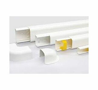 CANALE KLIMA "U" 125X75 BIANCO (2 METRI) - ARN NKU75125.3