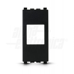 rj45 keystone adapter suitable for vimar arke series plate - black adattatore per frutti rj45 per placca vimar arke - nero - ALP 96-800-08