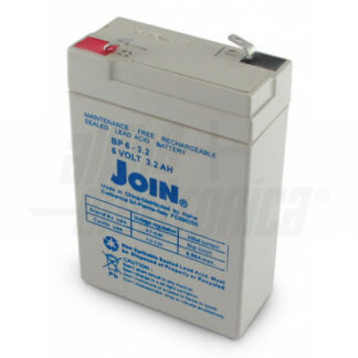 BATT. PIOMBO 6V 3.2 A CON FASTON - ALP BP06-3.2