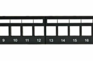 PATCH PANEL 24 PT 1U VUOTO X KEYSTONE UTP - TFF 37658